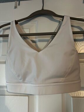 lululemon white Sports Bra